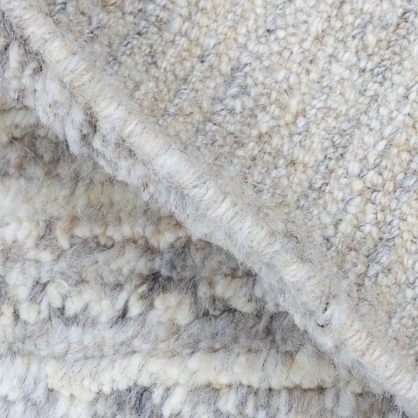 Weich fallender Gabbeh in Creme