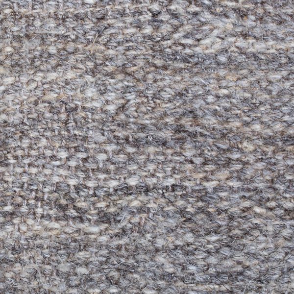 Flache graue Kelim-Webung in Nahaufnahme